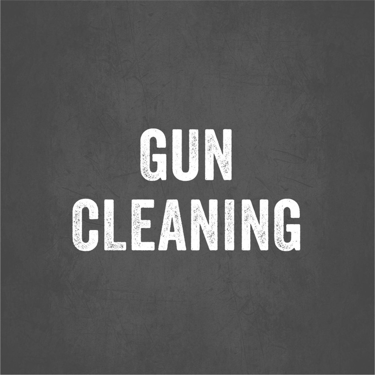 Gun Cleaning